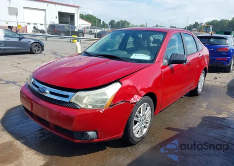 2010 Ford Focus Sel из США, поврежденный, VIN 1FAHP3HN7AW195129